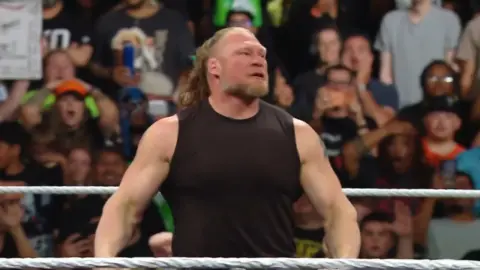 Brock Lesnar Returns, Attacks Oba Femi on WWE RAW