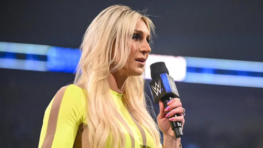 Charlotte Flair Suffers Another Wardrobe Malfunction at WWE Saturday Night’s Main Event