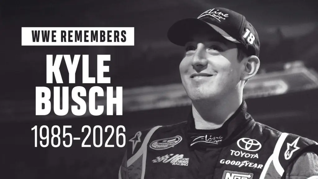 WWE Pays Tribute to Kyle Busch After NASCAR Driver’s Death