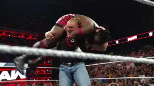 Brock Lesnar Splits His Pants Again During WWE Return