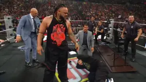 Jacob Fatu Stands Tall Over Roman Reigns Again on WWE RAW