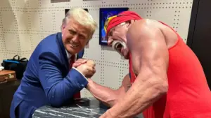 Donald Trump Mistakes Hulk Hogan for WWE’s Old Huckster Parody