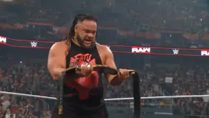 Jacob Fatu Brutally Attacks Roman Reigns and The Usos on WWE RAW