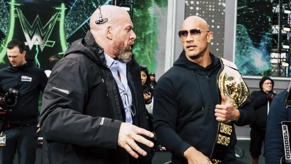 Reported Reason For Triple H And The Rock’s Tension Revealed