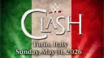 New Title Match Announced for WWE Clash in Italy