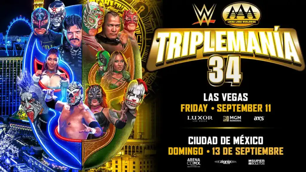 Why WWE Is Running AAA Triplemanía 34 in Las Vegas