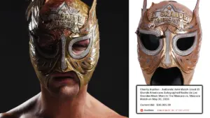 El Grande Americano Mask Sells For Over $50,000 In WWE Charity Auction