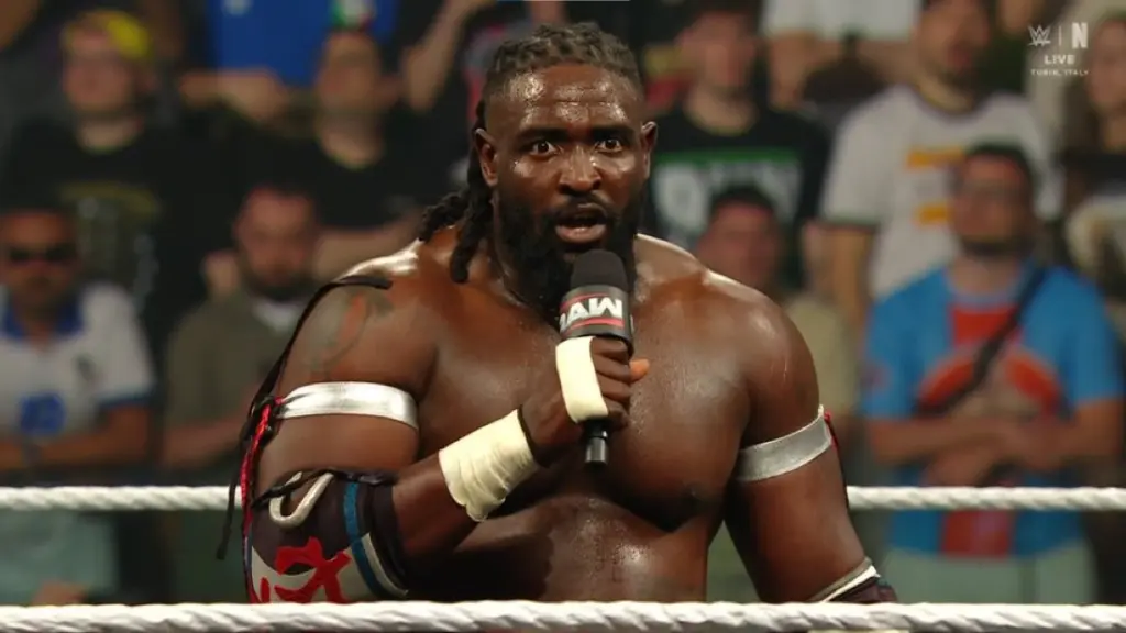 Oba Femi Addresses Brock Lesnar Loss at WWE Clash in Italy