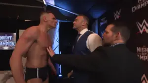 GUNTHER Gets Into Backstage Altercation After WWE Night of Champions