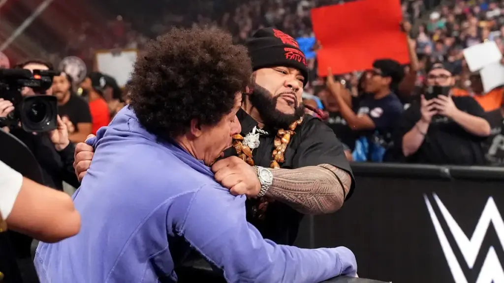 Eric André Vows Revenge on Roman Reigns After WWE Attack