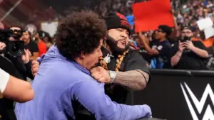 Eric André Vows Revenge on Roman Reigns After WWE Attack