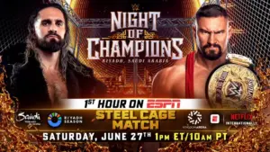 WWE Confirms Major Steel Cage Match for Night of Champions