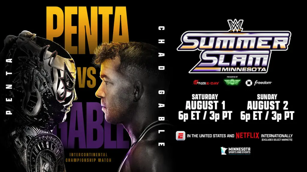 WWE Expected To Give Penta vs. Chad Gable Prominent SummerSlam Spot