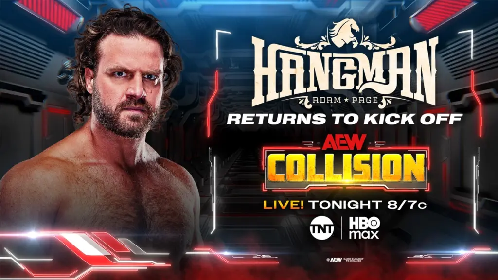 AEW Collision (07/11/26) Live Results – Adam Page Returns, TBS Championship Match, and More!