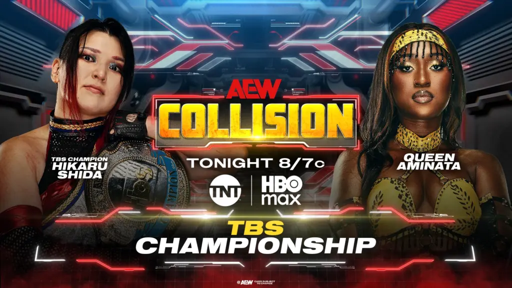 AEW Collision (07/18/26) Live Results – Shida vs. Aminata, Jack Perry Returns, and More!