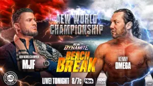 AEW Dynamite “Beach Break” (07/08/26) Live Results – MJF vs. Omega, Casino Gauntlet Match, and More!