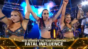 Fatal Influence Win WWE Women’s Tag Team Titles at Saturday Night’s Main Event