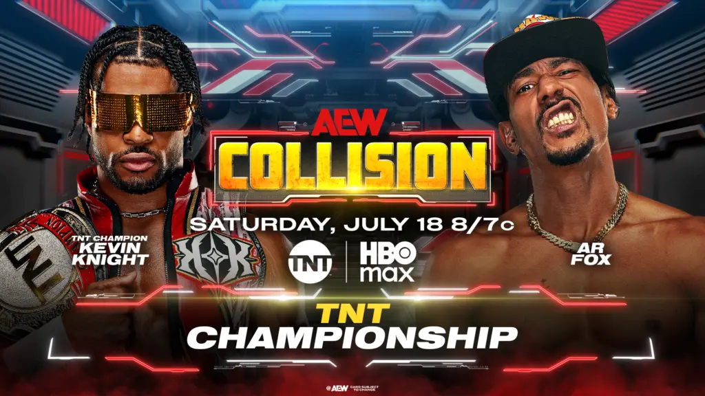 AEW Announces Loaded Lineup for 7/18 Collision