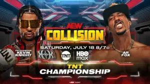 AEW Announces Loaded Lineup for 7/18 Collision