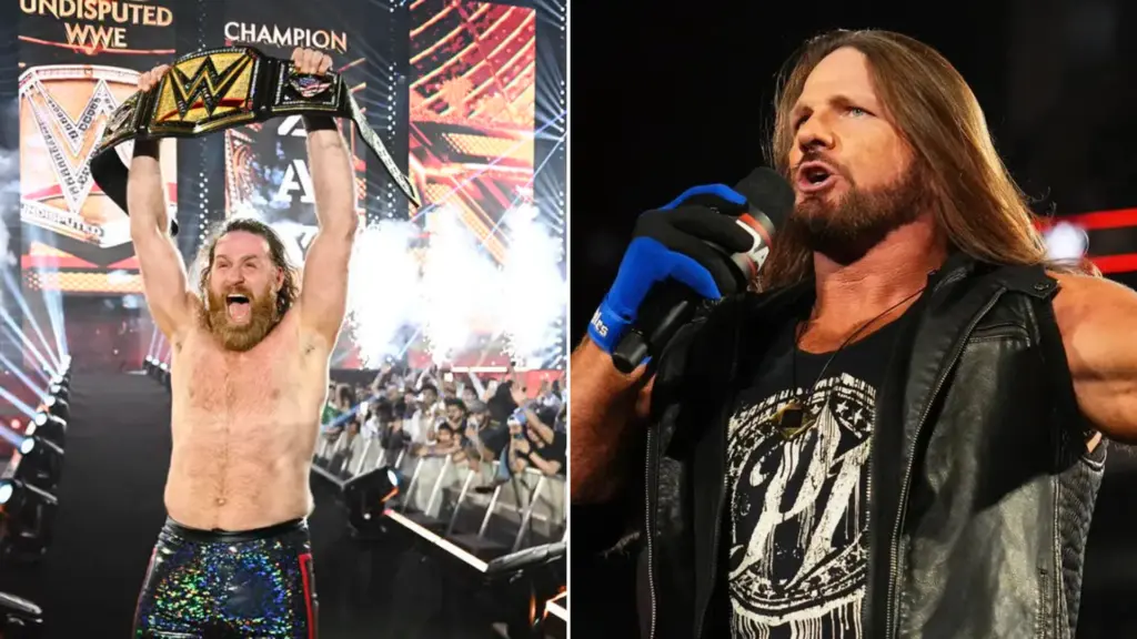 AJ Styles Reacts to Sami Zayn’s Nine-Day Reign as Undisputed WWE Champion