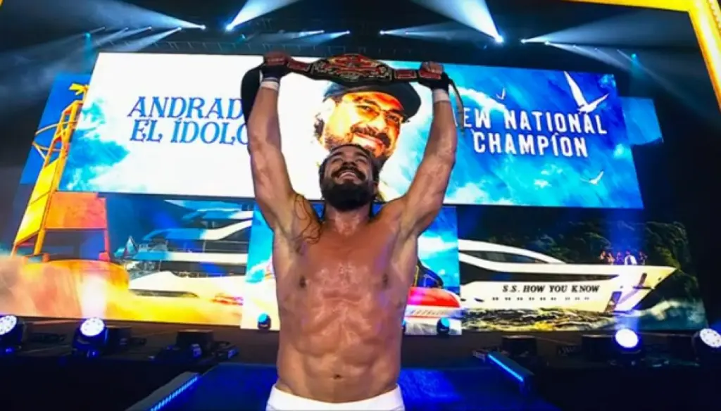 Andrade Wins AEW National Championship at Redemption