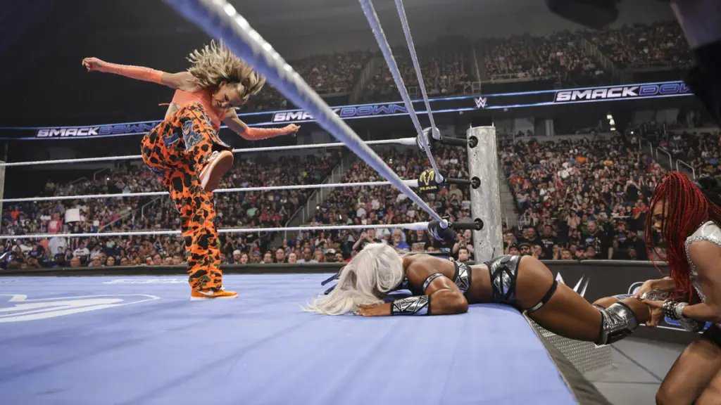 Adam Pearce Makes Ruling After Charlotte Flair Interferes in Nia Jax Match on WWE SmackDown