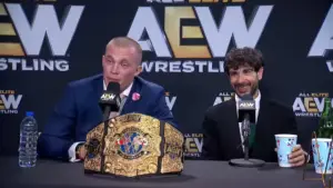 Kyle Fletcher Comments on Tension With Kazuchika Okada at AEW Redemption Post-Show Media Scrum