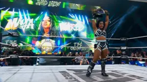 Maya World Wins TBS Championship at AEW Redemption