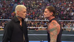 CM Punk and Cody Rhodes Final Face-Off Before WWE SummerSlam Ends in Brawl