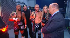 The Vision Regain World Tag Team Championship With Help From Maxxine Dupri