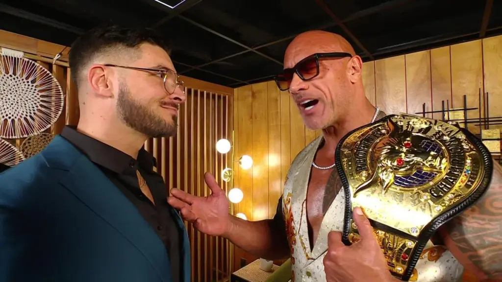Ethan Page Reflects on NXT Segment With The Rock, Challenges Him to a WWE Match