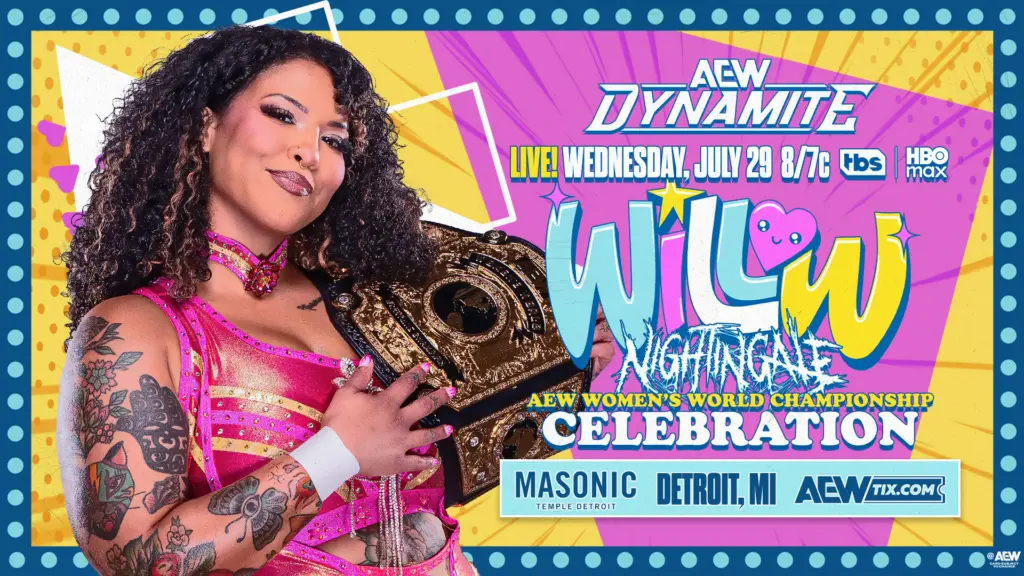 Willow Nightingale Celebration Announced for Next AEW Dynamite