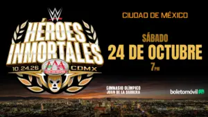 WWE/AAA Héroes Inmortales 2026 Date and Venue Announced