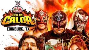AAA Unveils Official Ola de Calor Poster Featuring Top WWE Stars