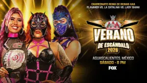 AAA Verano de Escándalo (08/08/26) Live Results – Reina de Reinas Title Match, Dominik Mysterio’s Interview, More!