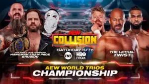 AEW Collision (08/15/26) Live Results – Moné vs. Steel, Title Match, More!
