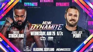 AEW Announces Swerve Strickland vs. Jack Perry for Dynamite in Glasgow