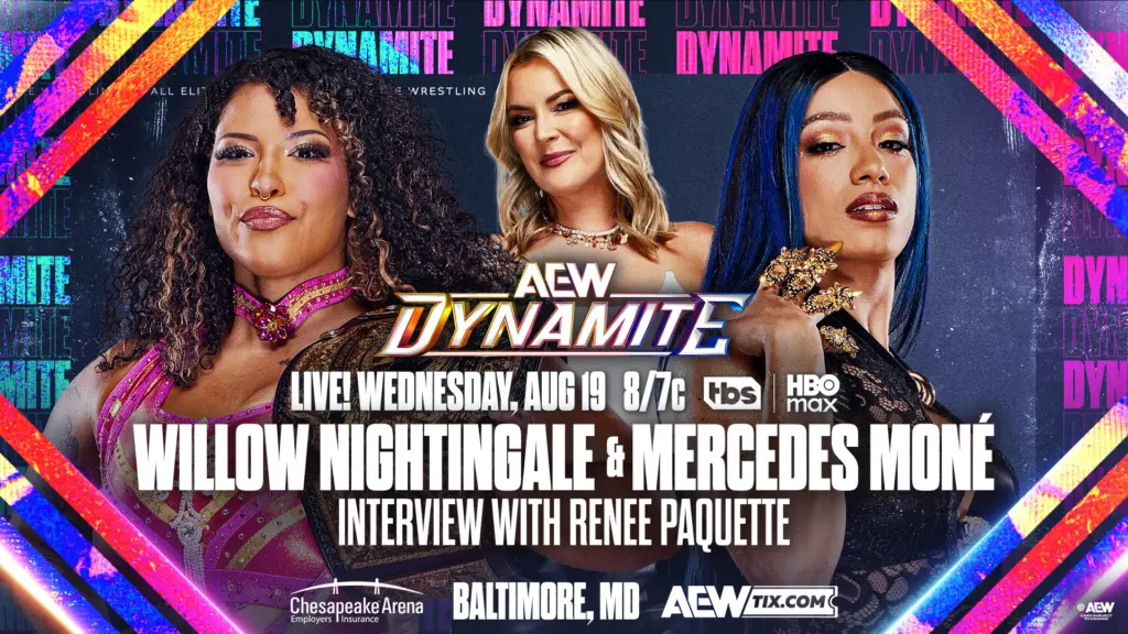 Mercedes Moné-Willow Nightingale Face-to-Face Set for This Week’s AEW Dynamite