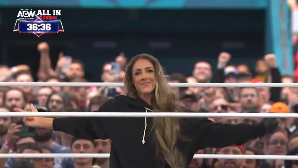 Britt Baker Breaks Silence After Surprise Return at AEW All In: London