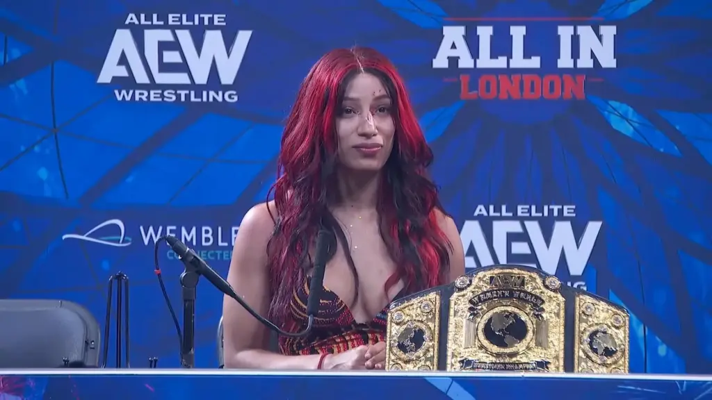 Mercedes Moné Makes History With AEW Women’s World Championship Win at All In: London