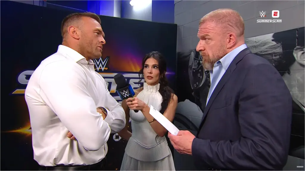 Triple H Settles Nick Aldis’ WWE Future After SummerSlam Loss