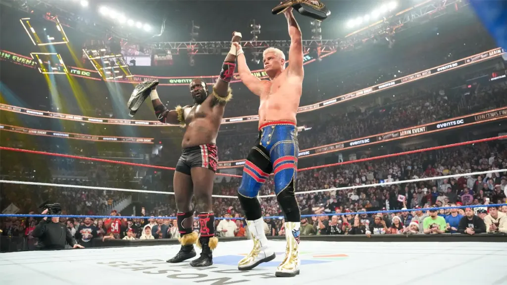 Oba Femi and Cody Rhodes Win Title Match After WWE SmackDown