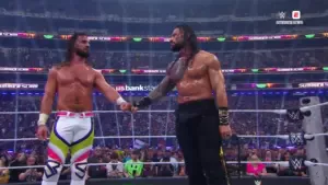 Roman Reigns and Seth Rollins Make Several Jon Moxley References at WWE SummerSlam