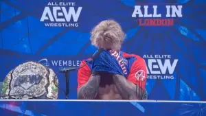 Will Ospreay Breaks Down in Tears After Winning AEW World Championship