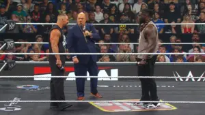 Paul Heyman Announces Bron Breakker vs. Oba Femi for WWE Sunday Night’s Main Event