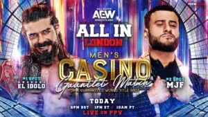 Favorites Revealed for AEW All In London’s Top Matches