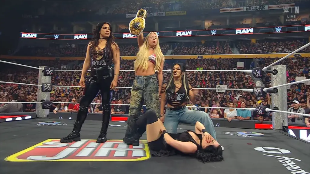 Judgment Day Lays Out Becky Lynch and Stephanie Vaquer on WWE RAW