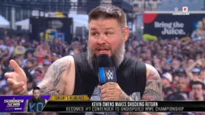 Kevin Owens Reflects On His WWE Return at SummerSlam