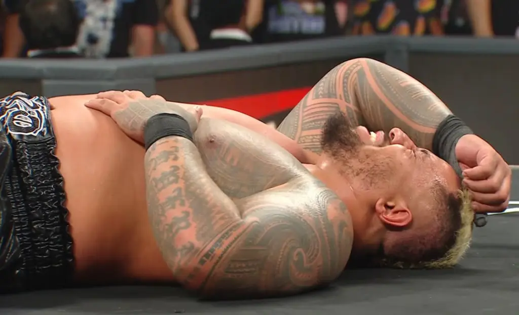 Solo Sikoa Forced Back Into The Bloodline After Loss to Jey Uso on WWE RAW
