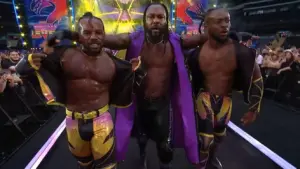 Kofi Kingston and Austin Creed Make Their AEW Debut at All In London